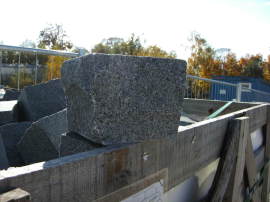Pflasterstein Granit anthrazit