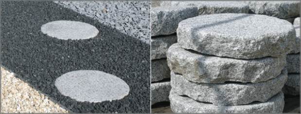 Gartenplatten Trittplatten Granit