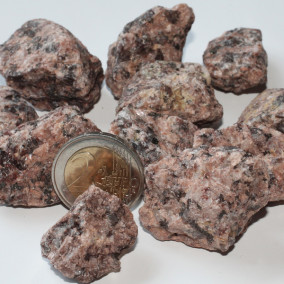 Ziersplitt Granit rot