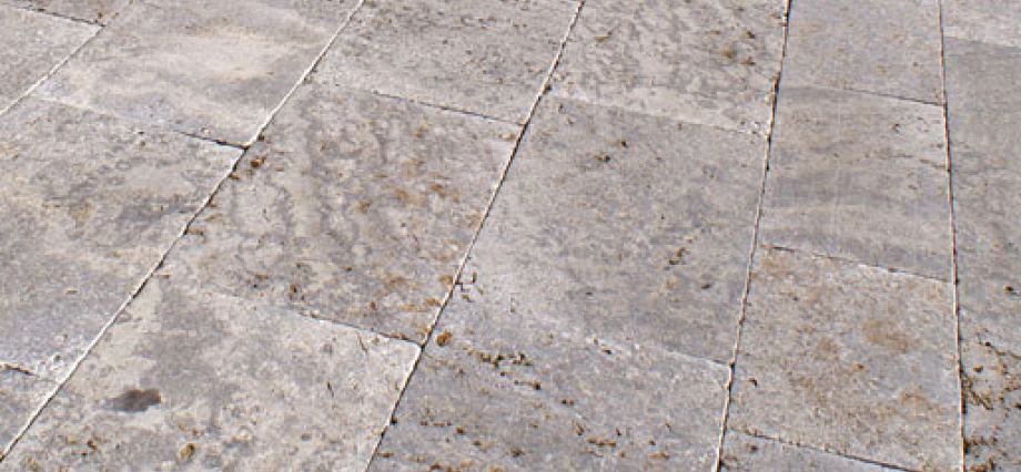 Muschelkalk Bodenplatten Terrassenplatten
