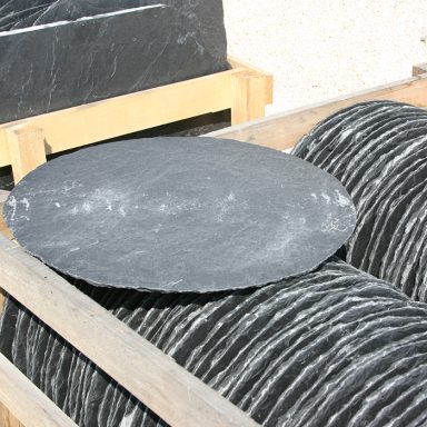 Schiefer Trittplatten