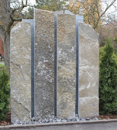 Muschelkalk Krustenstelen