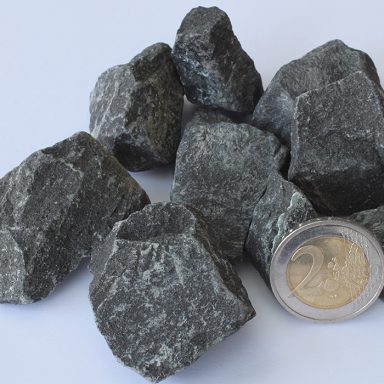 Basalt Splitt dunkel anthrazit Detailaufnahmen