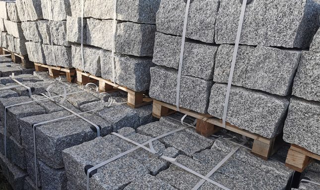 Granit Mauersteine