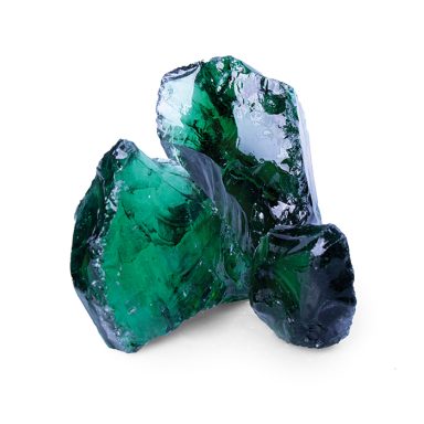 Glas grün