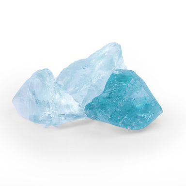 Glas türkis