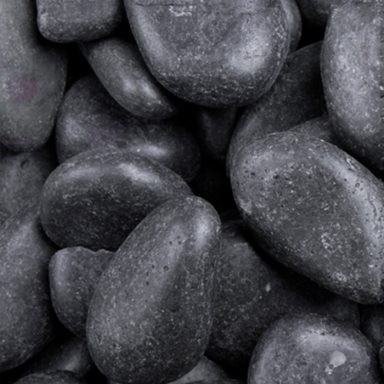 Glanzkies schwarz