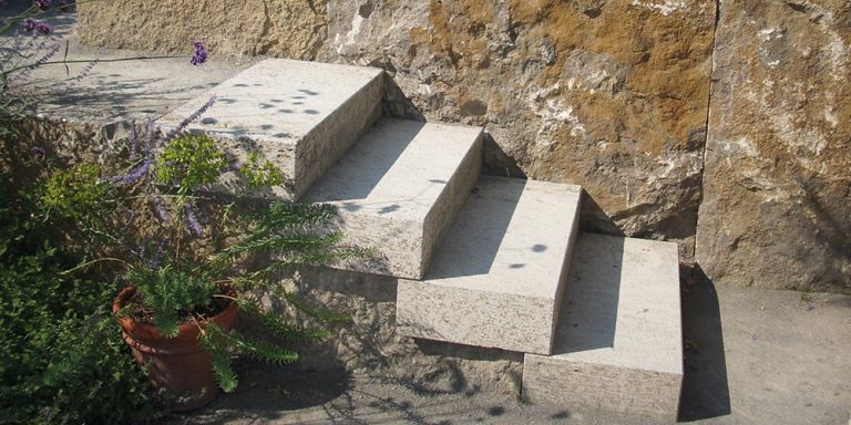 Muschelkalk Trittstufen